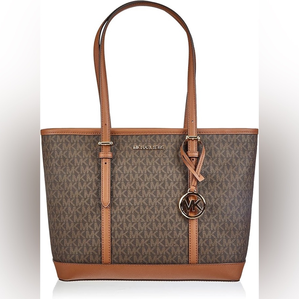 Michael Kors Jet Set Travel Large Logo Tote Bag